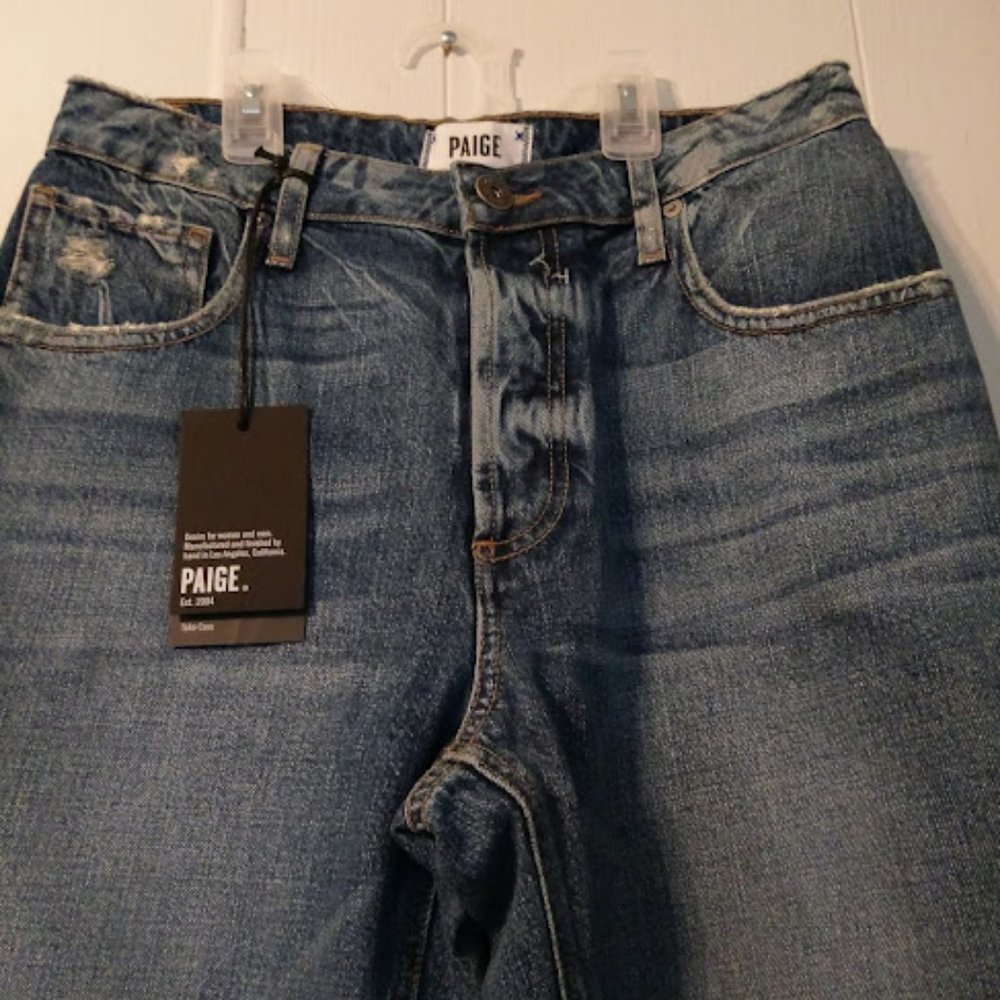 FREE SHIPPING! Paige Mikey Mike Covina Jeans - Picture 5 of 7